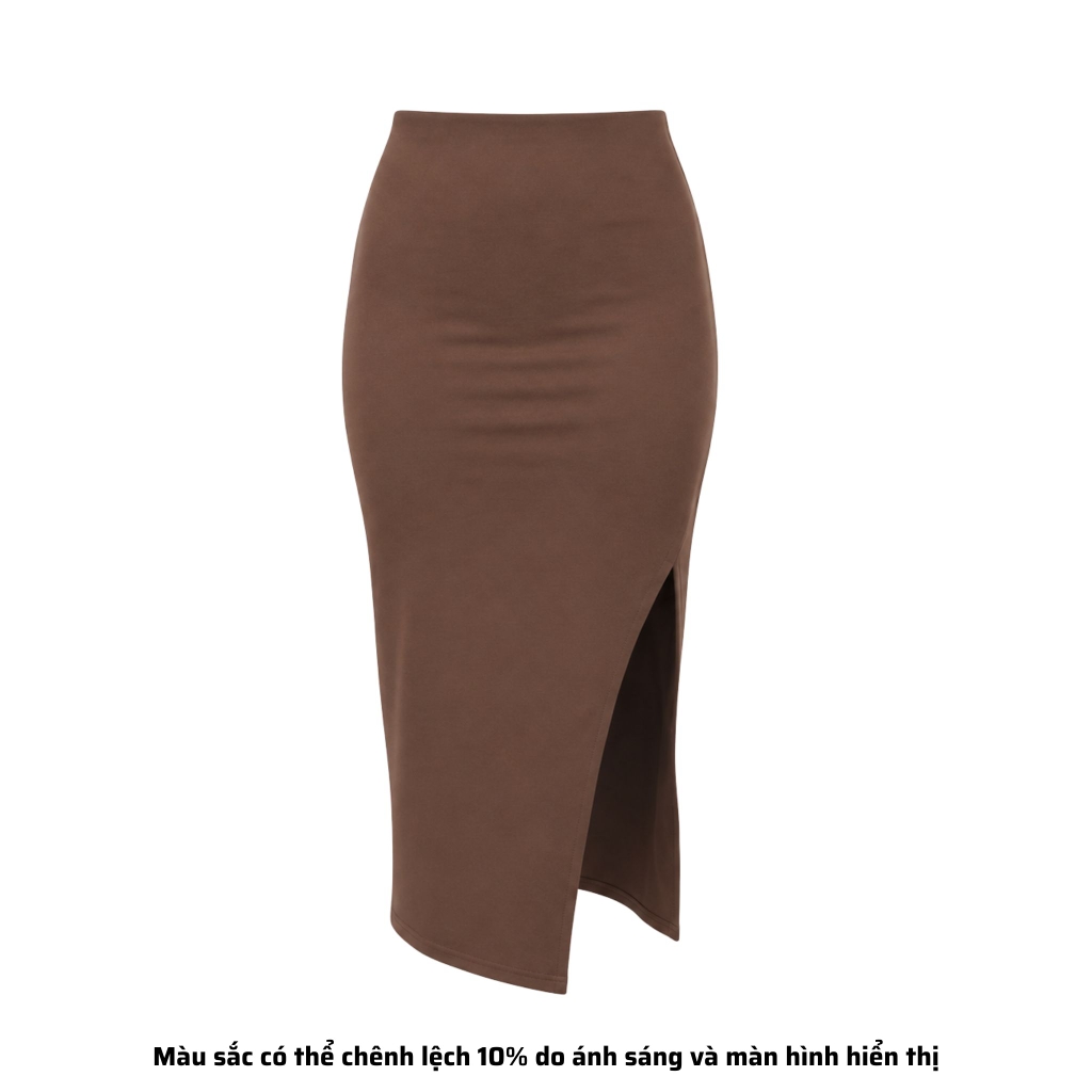 XS - Chân Váy Thun Borip Bozip Xẻ Sườn Co Dãn Giãn