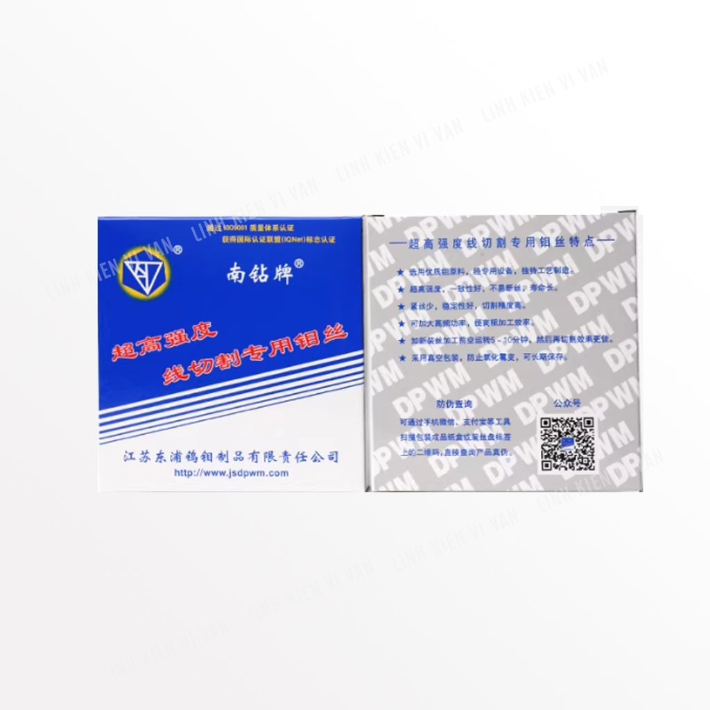 Dây cắt Molypden 0.18mm & 0.2 mm Nam Cương chính hãng | Vĩ Văn