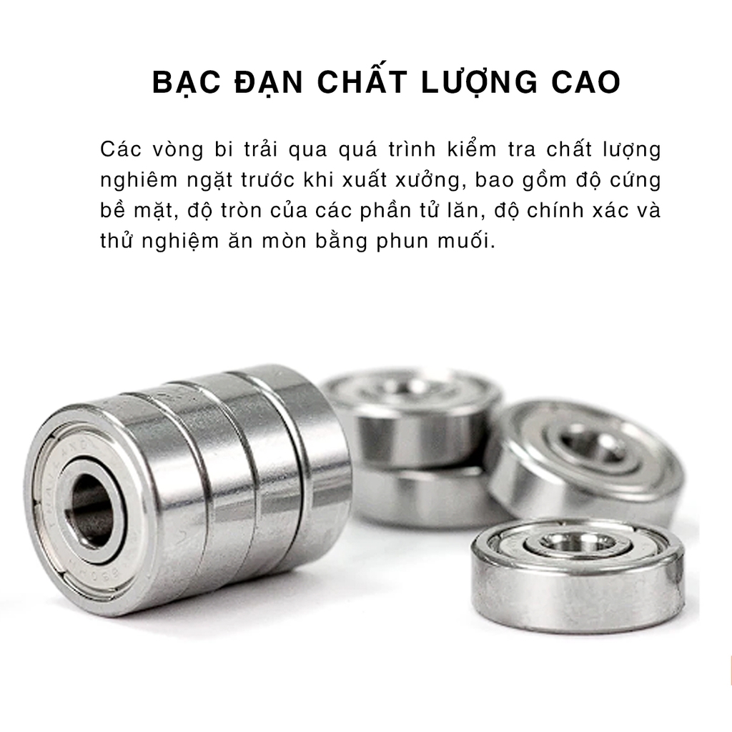 Vòng bi cho con lăn dẫn hướng tốc độ cao NMB 624, 625 chính hãng | Vĩ Văn