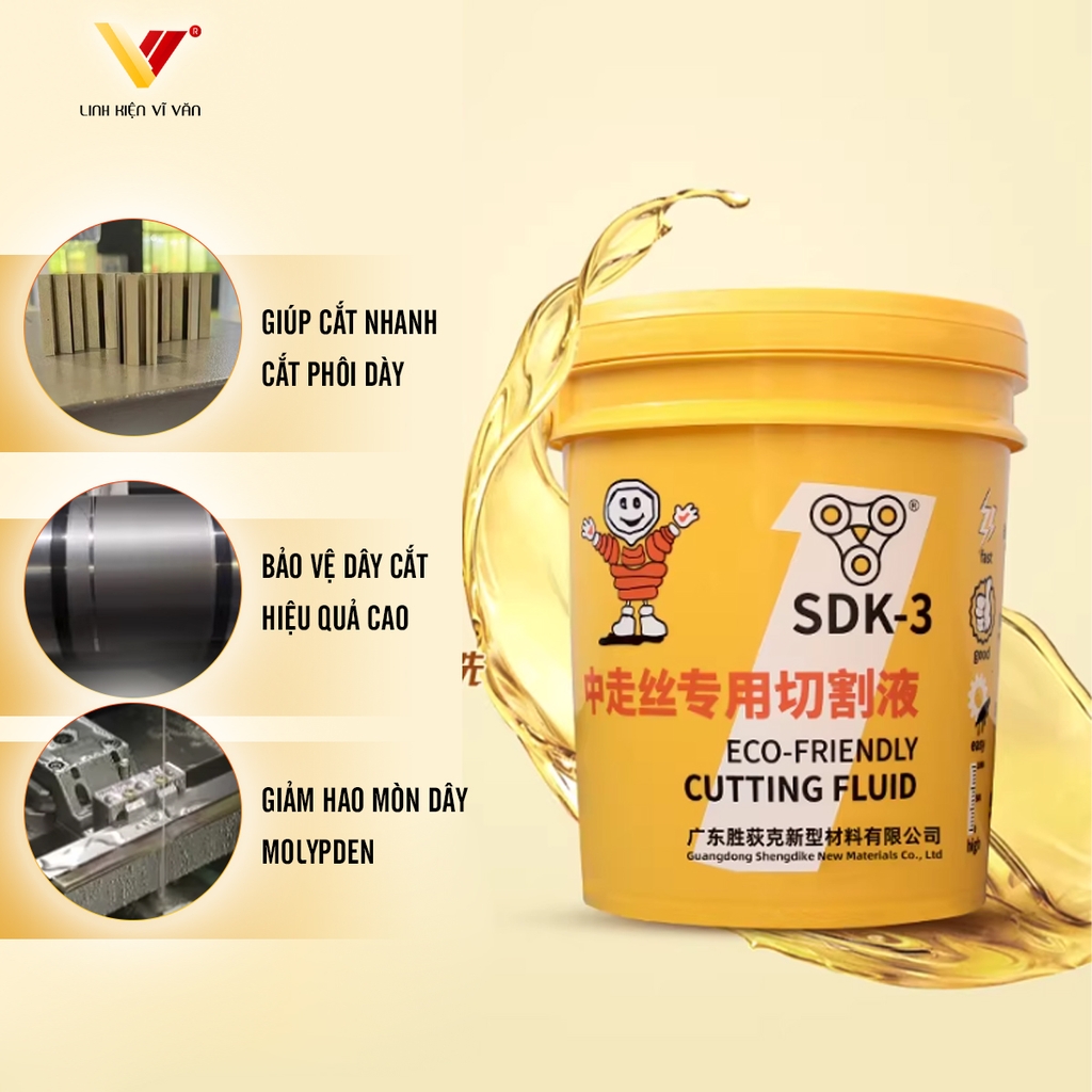 Dầu cắt dây SDK-3 Chính hãng | Tốc độ cắt cao | An toàn, thân thiện