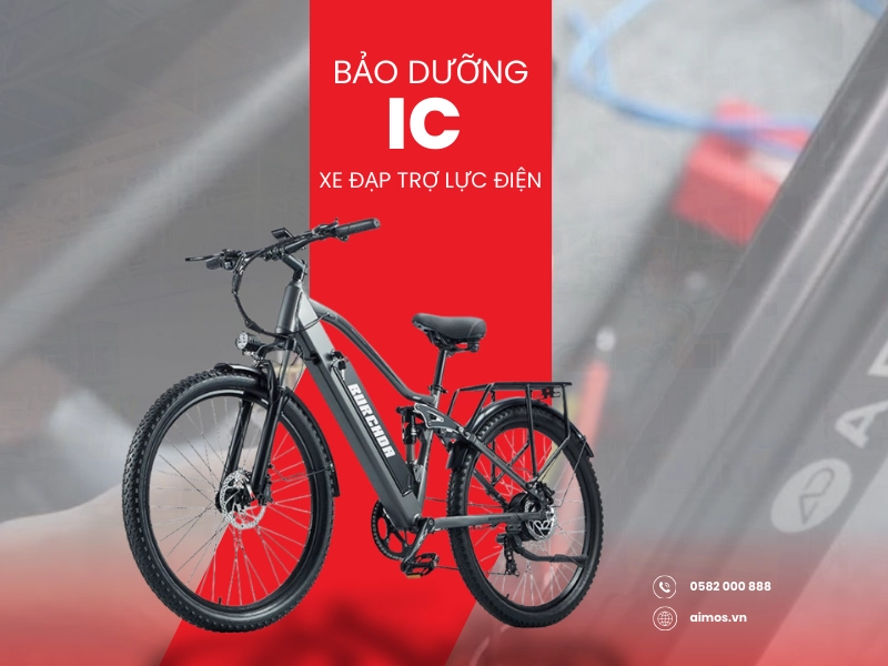 Bảo dưỡng IC xe đạp trợ lực điện để xe chạy bền và mượt