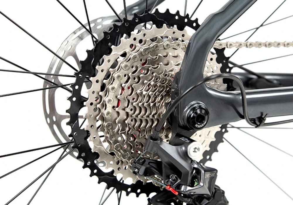 Hệ thống truyền động Shimano Deore của Twitter EC1