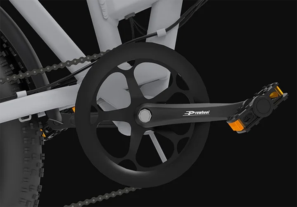 Bộ quây bằng nhôm Pro Wheel 48T/170MM của xe PVY Z20 Plus