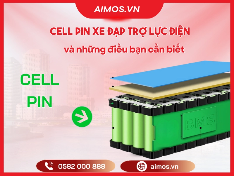 Cell pin xe đạp trợ lực điện và những điều bạn cần biết