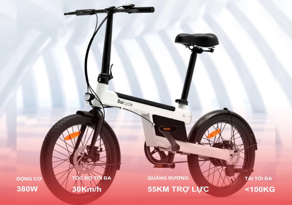 Đặc điểm của xe đạp trợ lực điện Baicycle X5