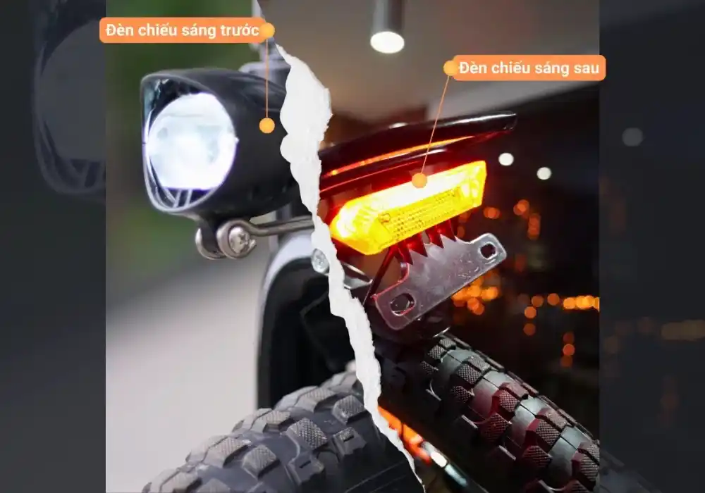 Tích hợp đèn LED siêu sáng