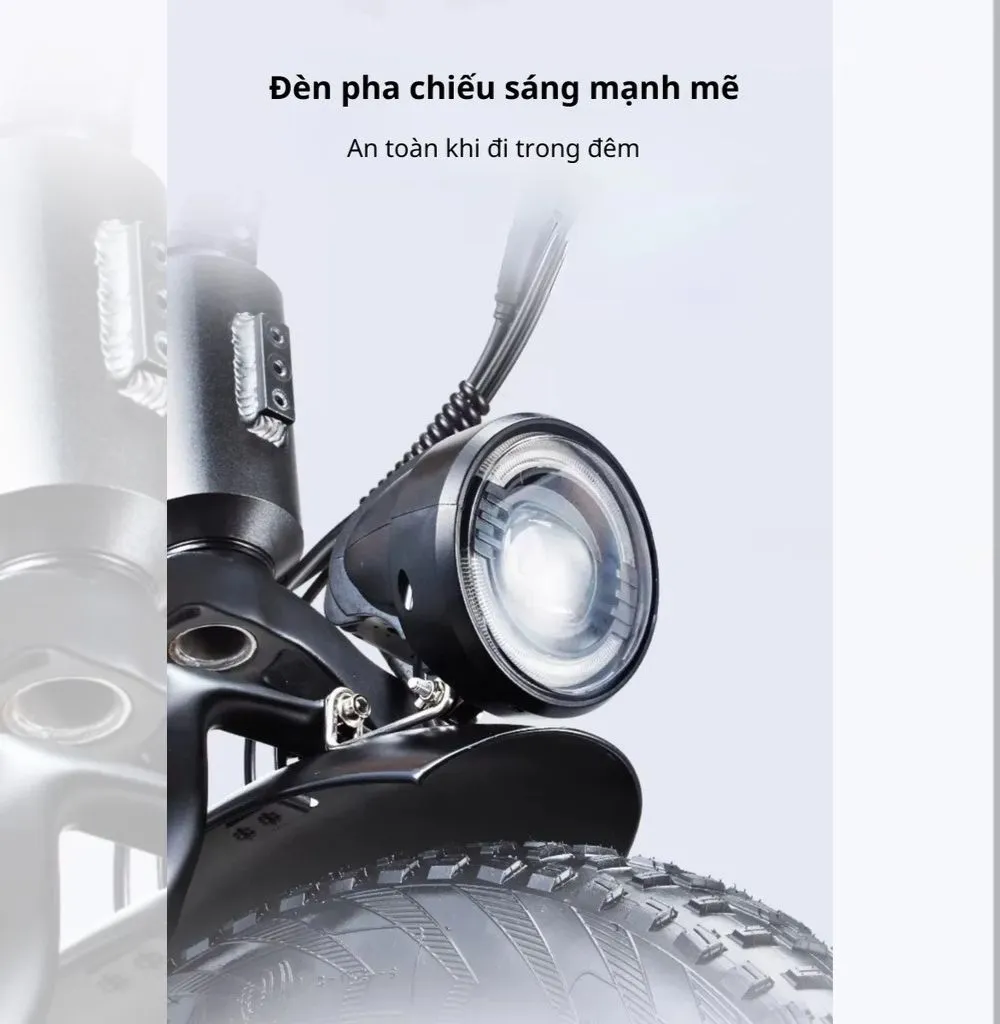 Đèn pha chiếu sáng mạnh mẽ
