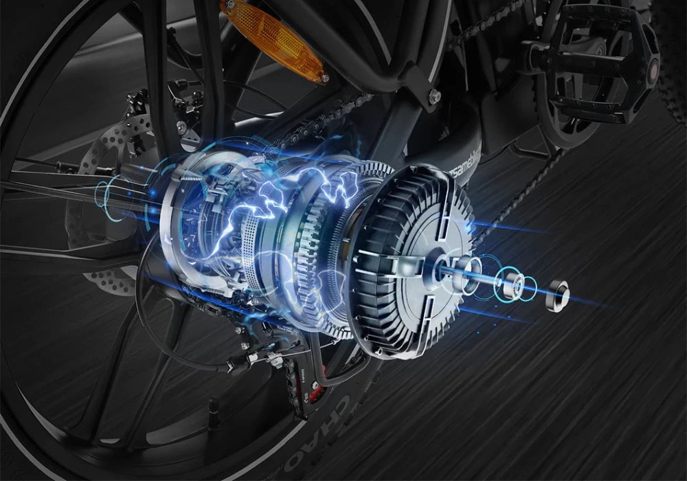 Động cơ 500W mạnh mẽ của Samebike C05 Pro
