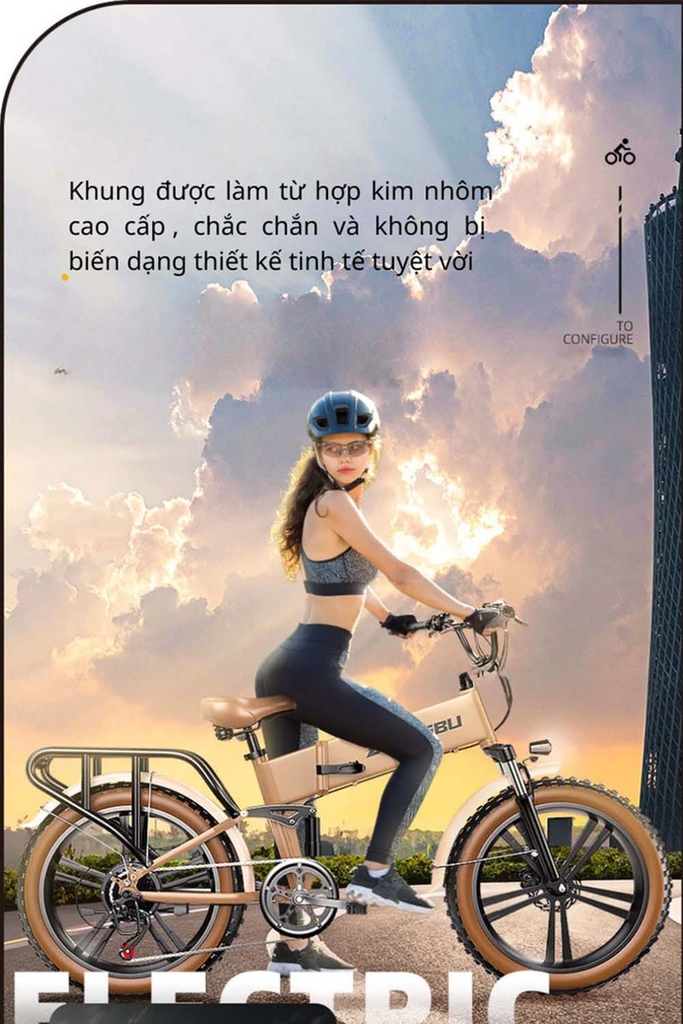 Khung xe Zhengbu H3 làm từ hợp kim nhôm 6061