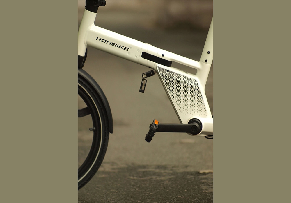 Hộp số của xe Honbike HF01 không dùng xích