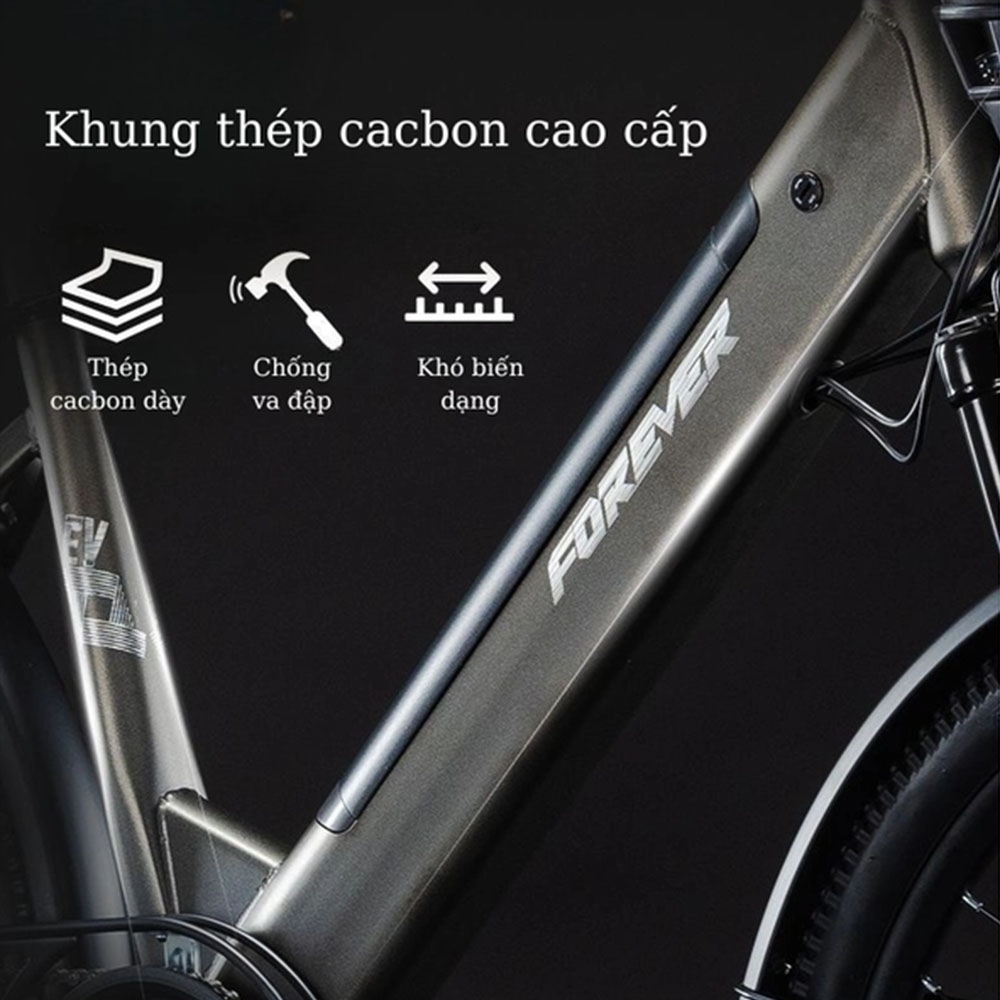 Khung xe đạp trợ lực điện Forever F78 PRO