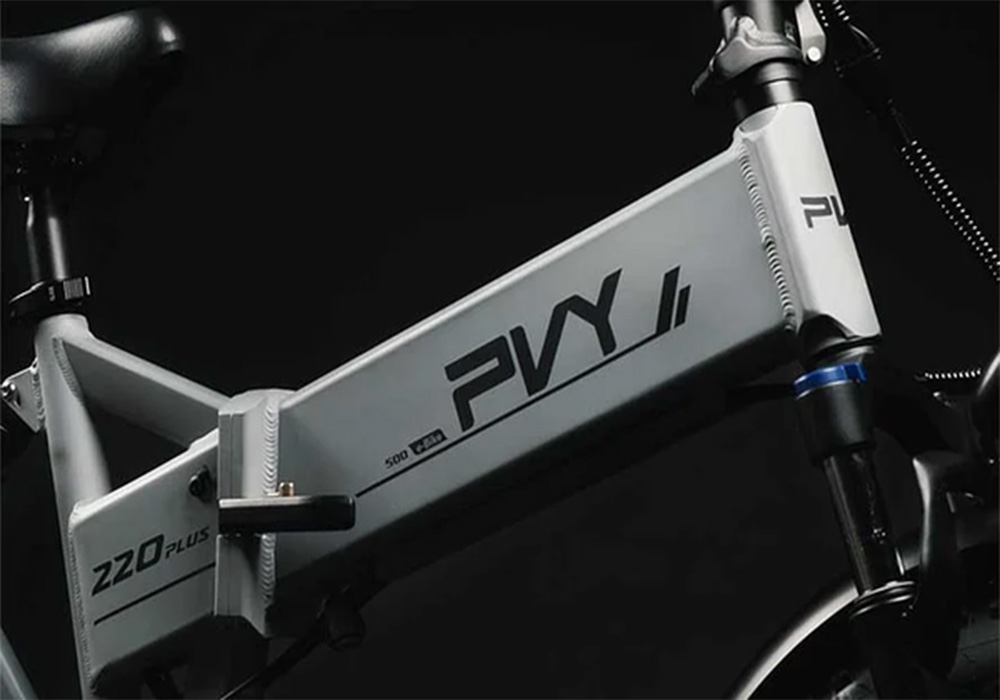 Khung xe PVY Z20 Plus làm từ hợp kim nhôm 6061