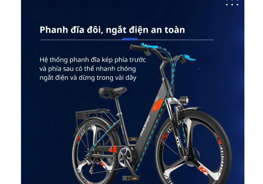 Hệ thống phanh đĩa đôi