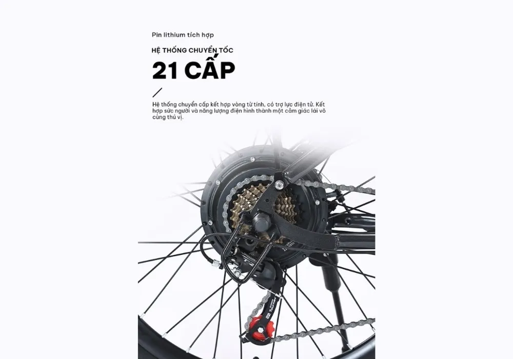 Hệ thống chuyển tốc 21 cấp