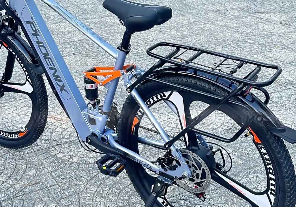 Hệ thống giảm xóc của xe đạp thể thao trợ lực điện Phoenix 999