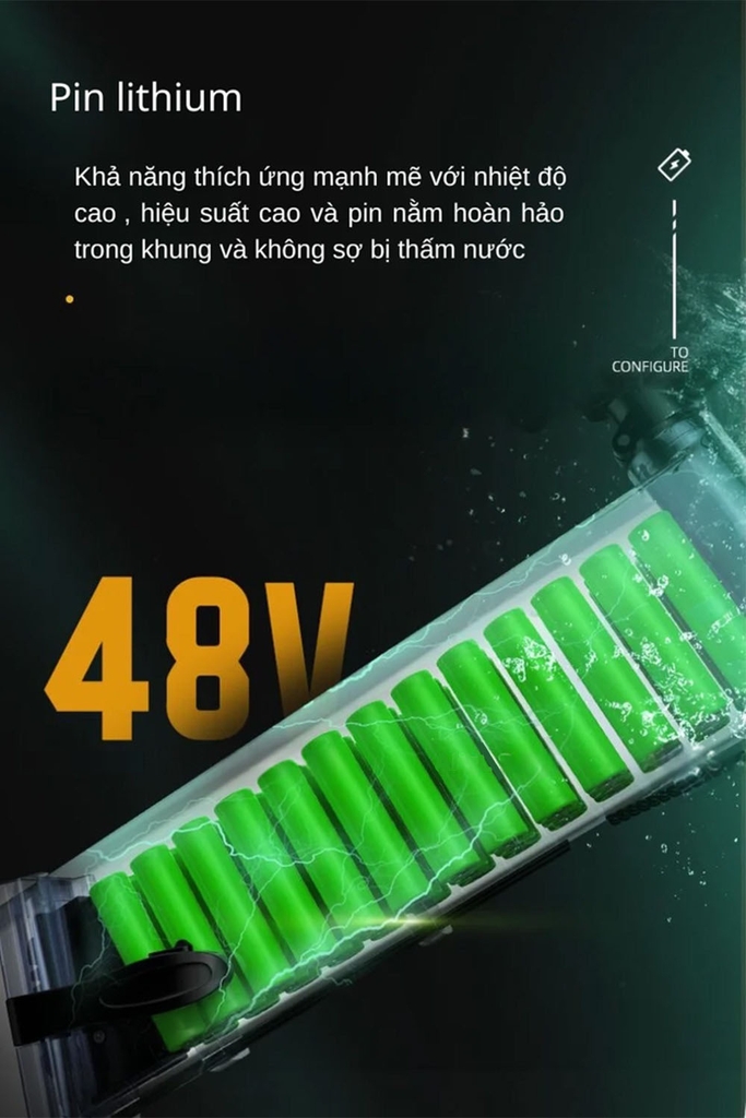 Pin Lithium cao cấp của Zhengbu H3