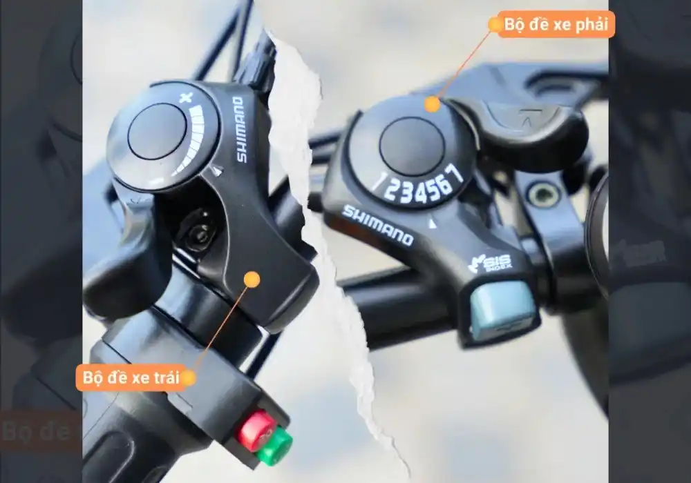 Trang bị Shimano 21 cấp