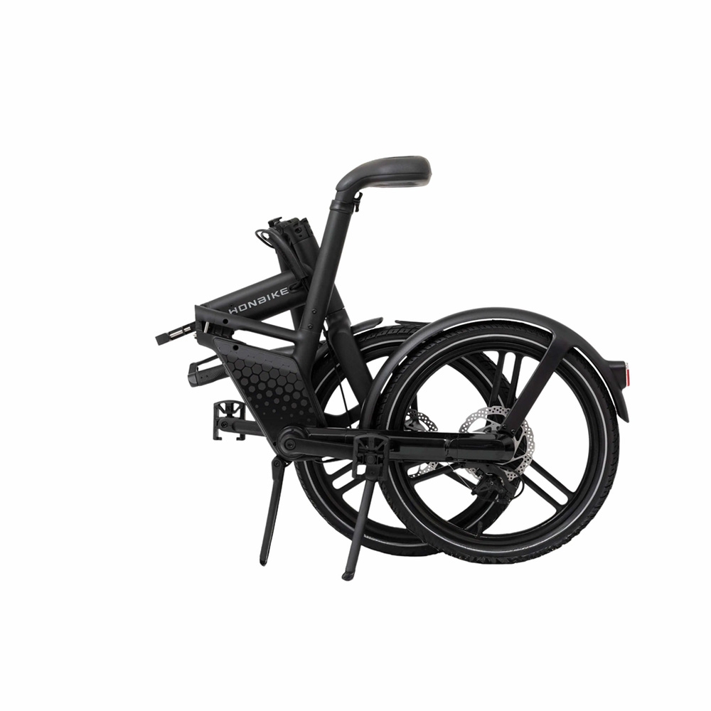 Thiết kế gấp gọn của xe đạp trợ lực điện Honbike HF01