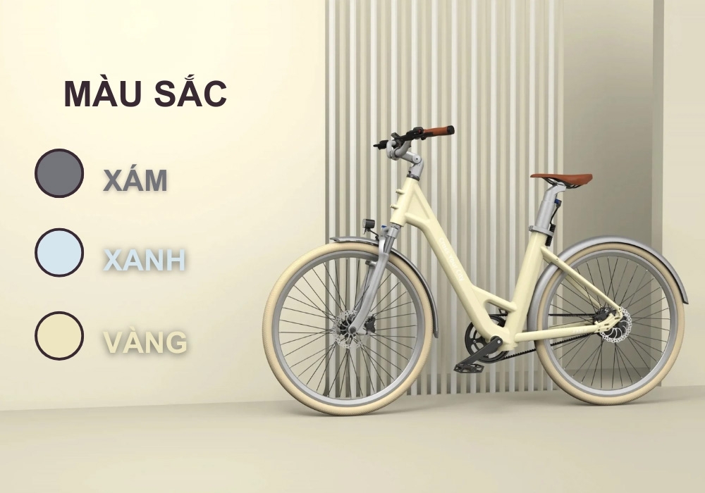 Thiết kế khung nhôm cao cấp của xe ADO A28 Lite