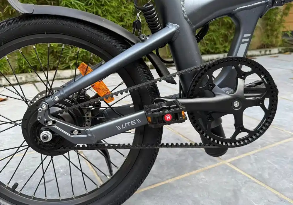 Dây đai carbon thay cho xích truyền thống