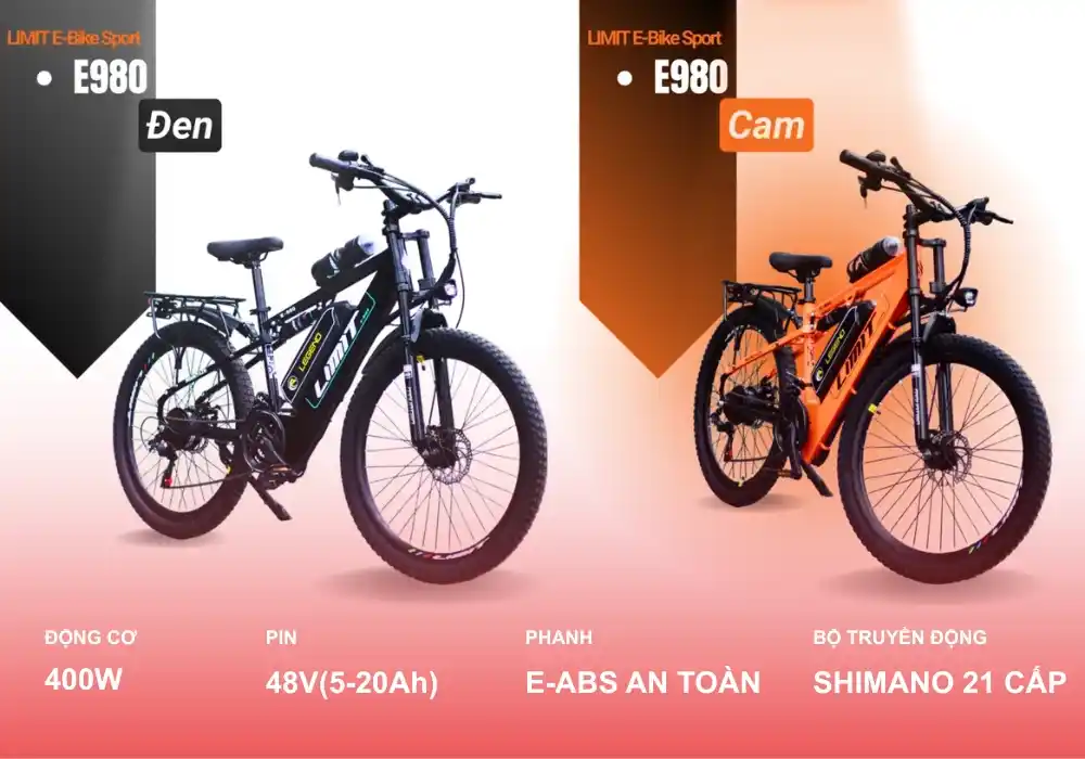 Xe đạp trợ lực điện Limit E980
