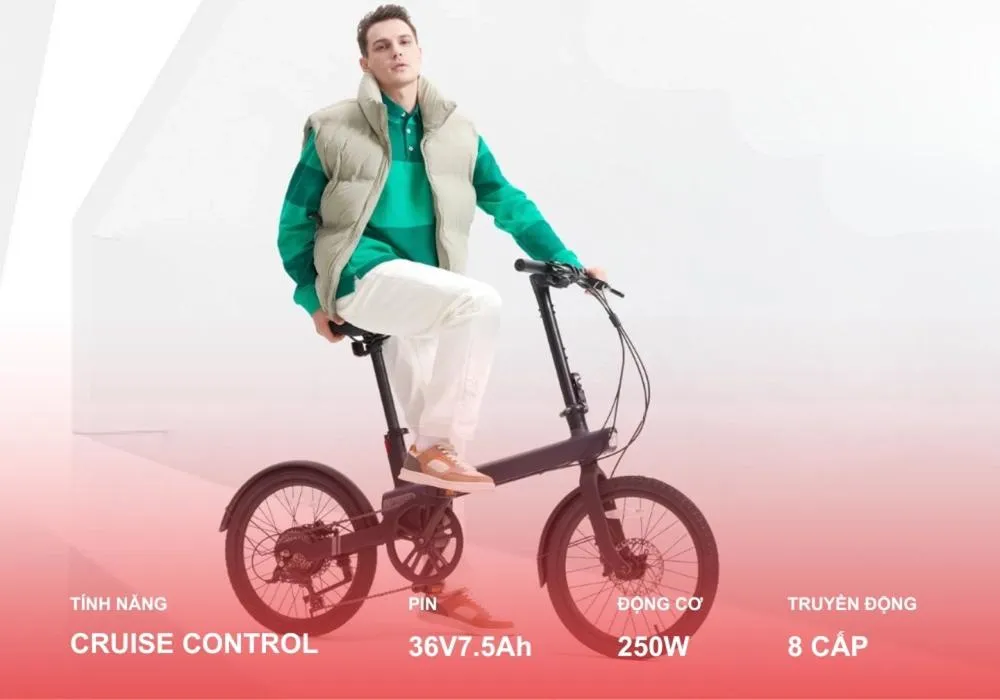 Xe đạp trợ lực điện QiCYCLE C2