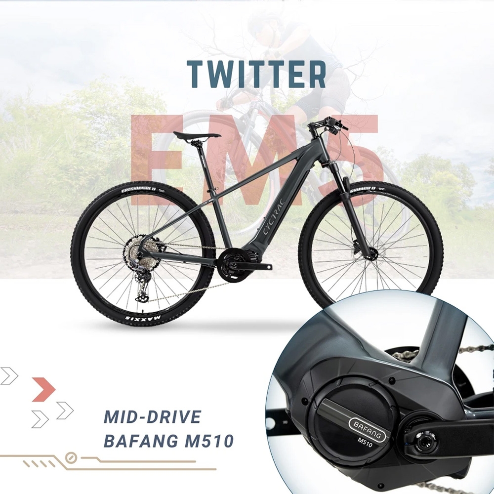 Xe đạp trợ lực điện Twitter EM-5