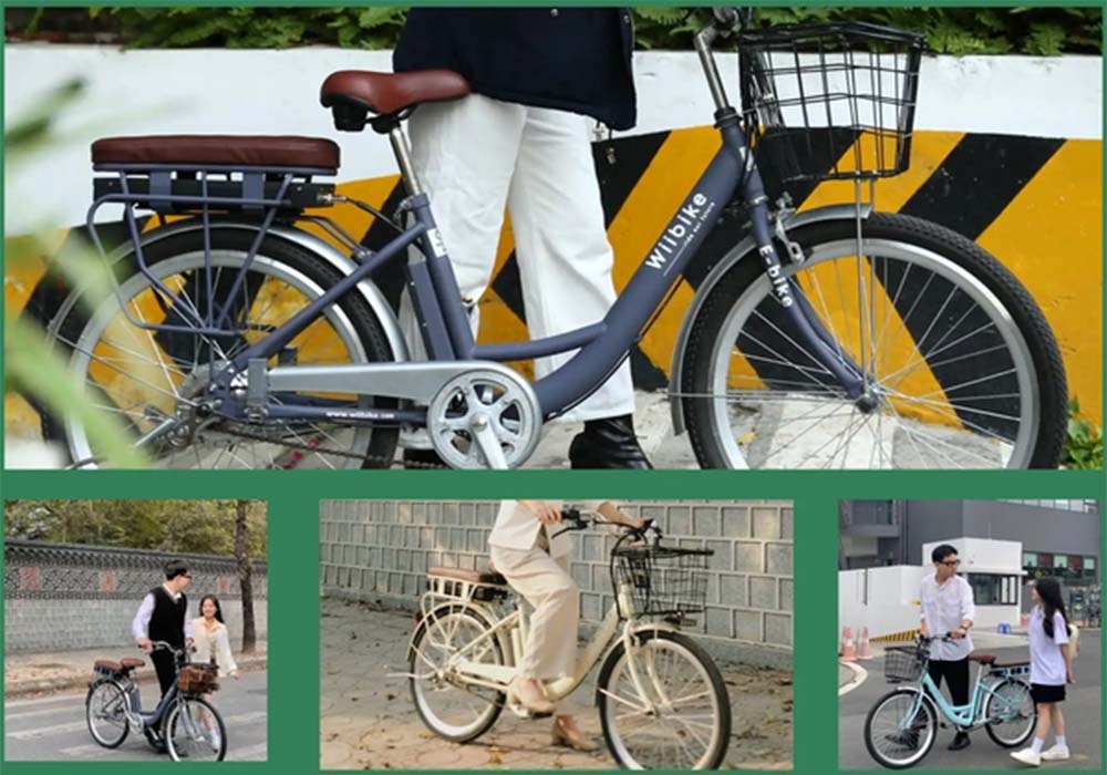 Thiết kế của xe đạp trợ lực điện WiiBike Mira