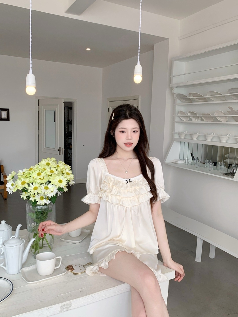 Đùi cổ bèo Kem Hồng