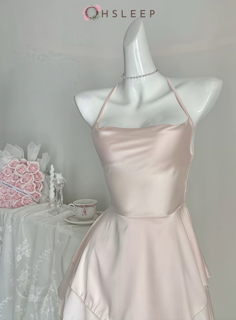 Váy 2D cột chéo lưng 3