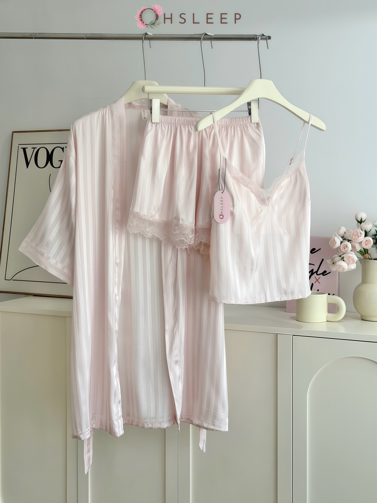 SAC đùi 2 dây trơn sọc 3 màu