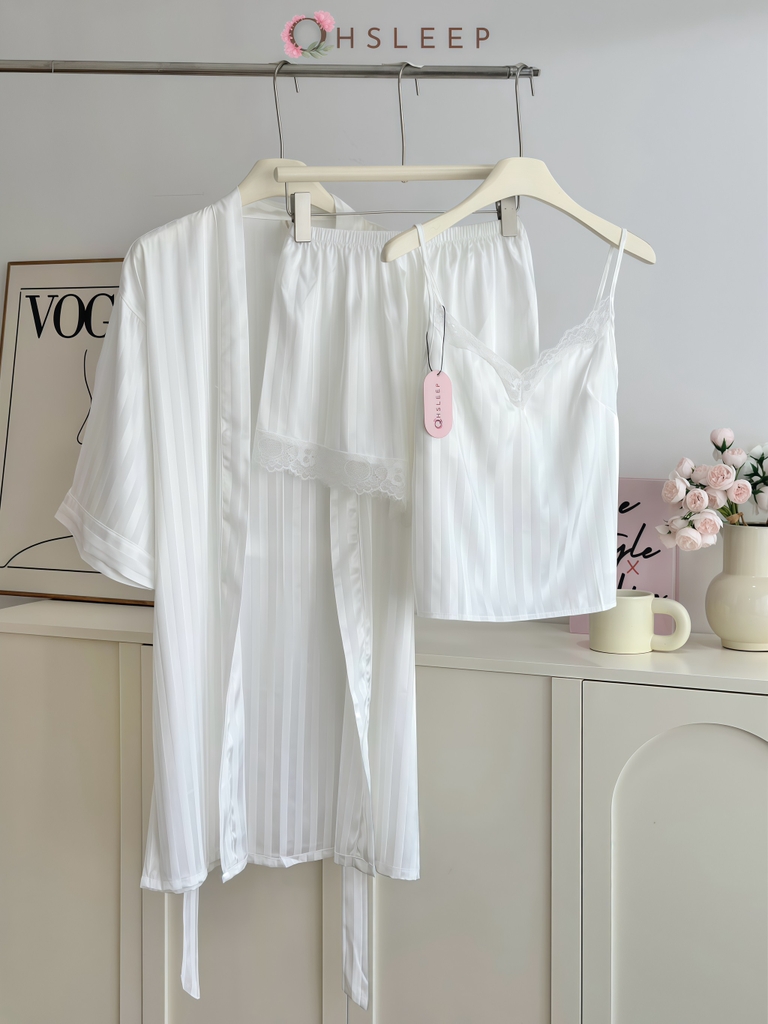 SAC đùi 2 dây trơn sọc 3 màu