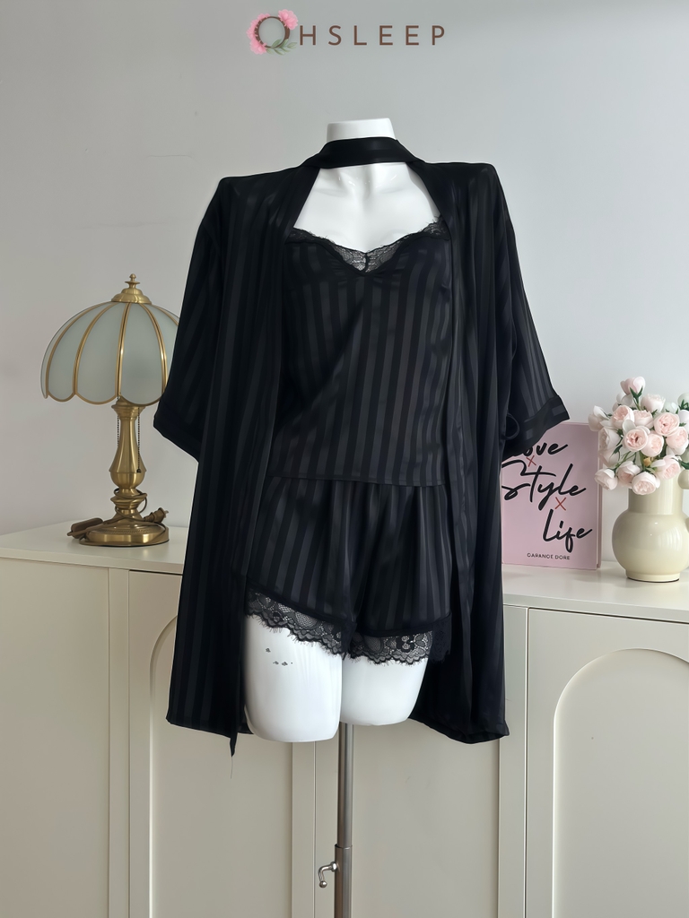 SAC đùi 2 dây trơn sọc 3 màu