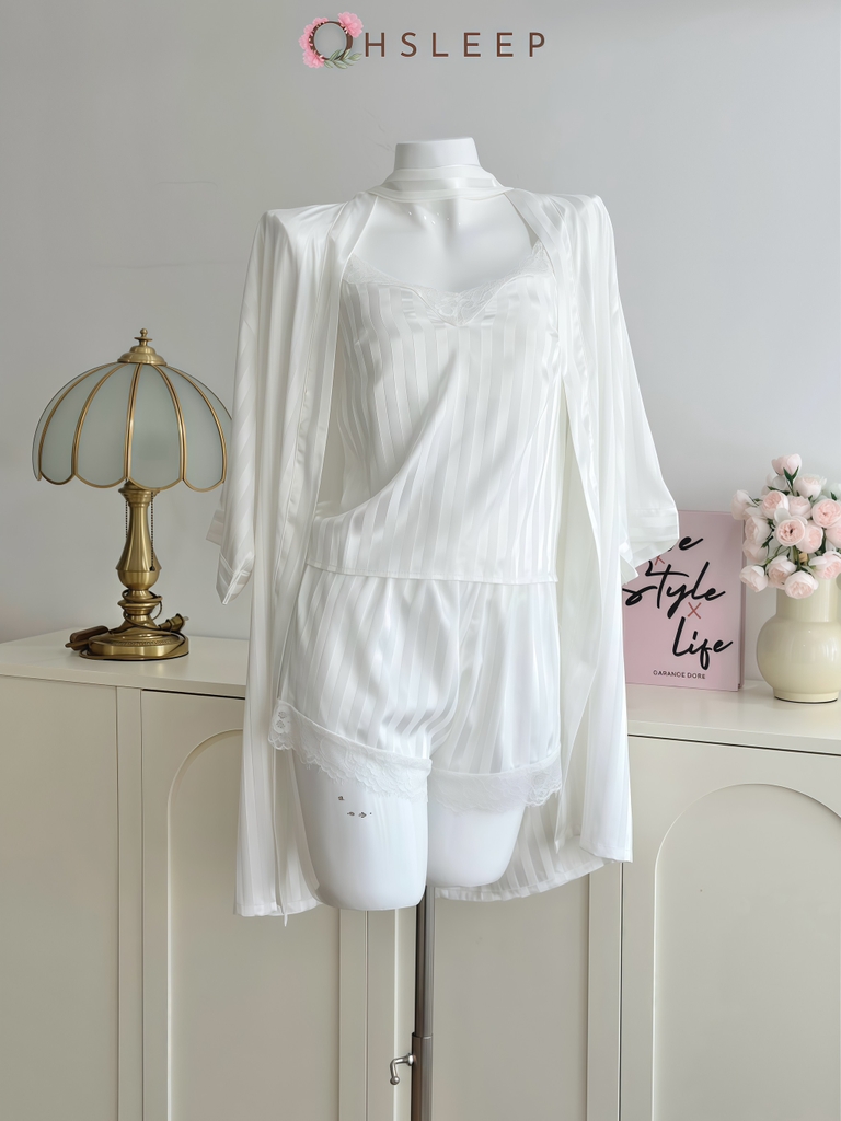 SAC đùi 2 dây trơn sọc 3 màu
