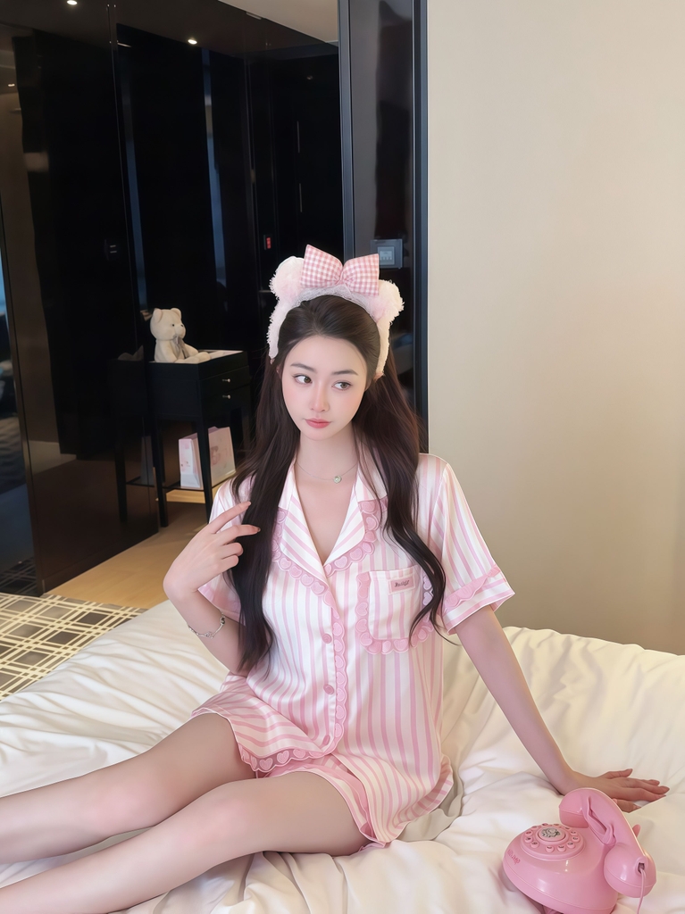 Đùi sọc Hồng