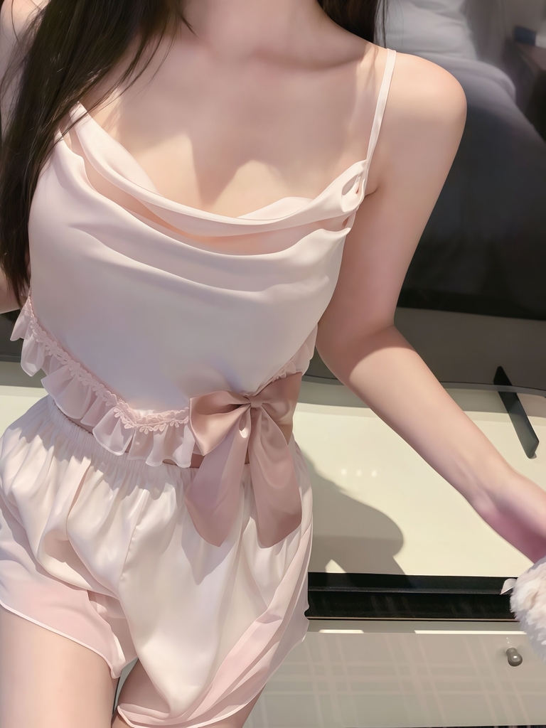 Đùi 2d nơ Đen Hồng