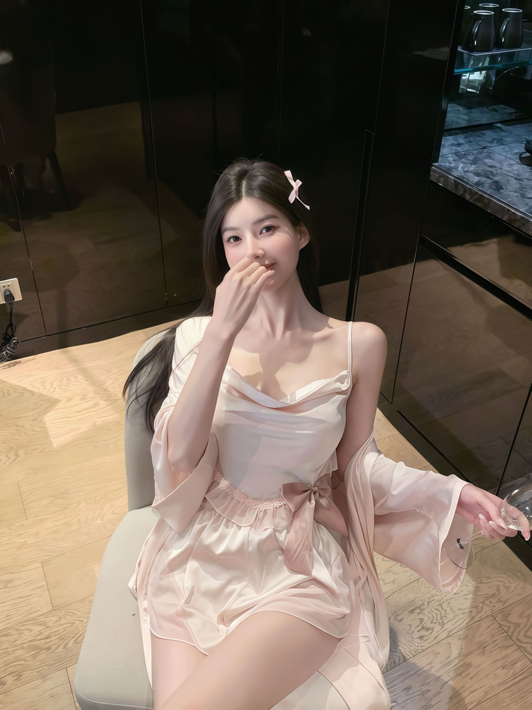 SAC đùi nơ Hồng Đen