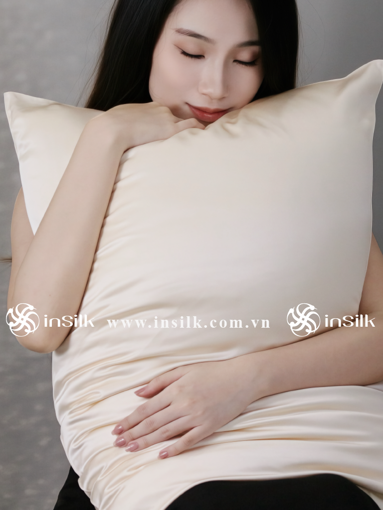 Vỏ gối lụa | InSilk  - ngọc trai