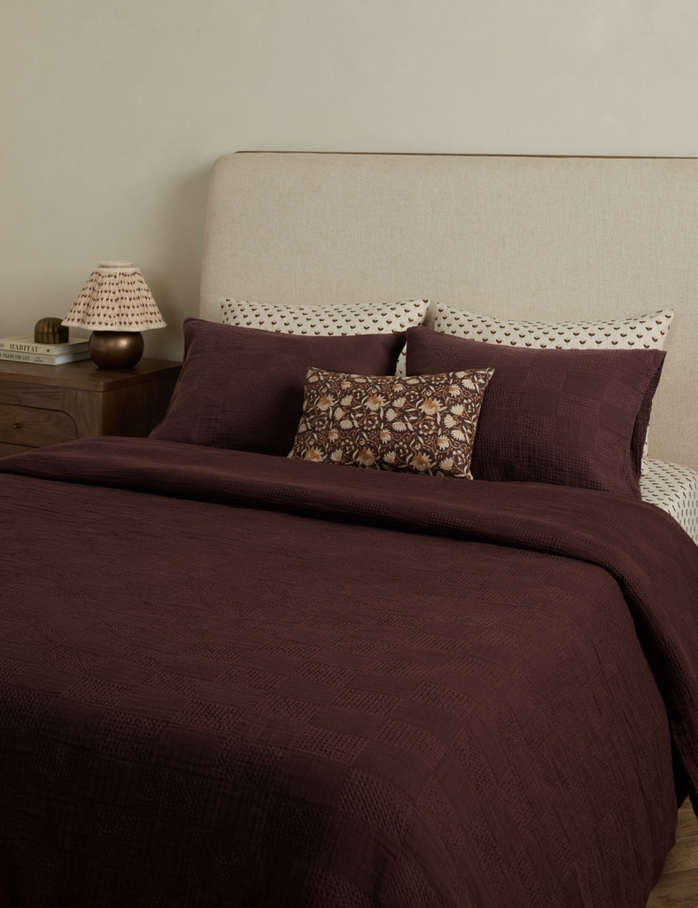Vỏ Chăn Cotton Vân Nổi Kingsley