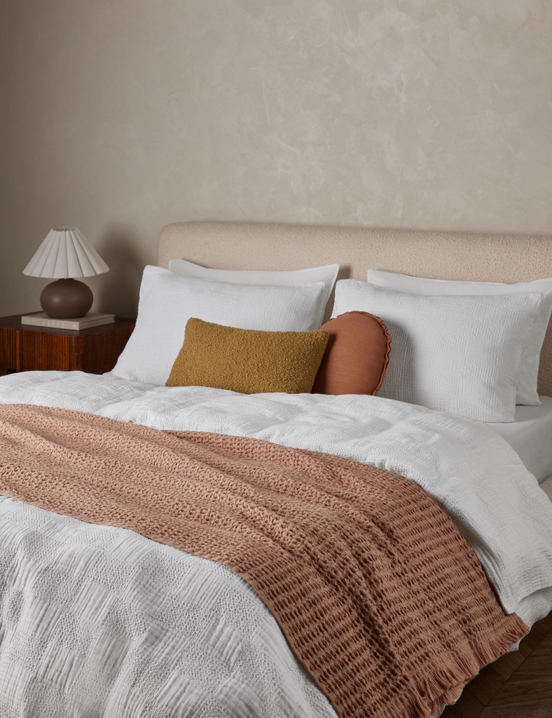 Vỏ Chăn Cotton Vân Nổi Kingsley
