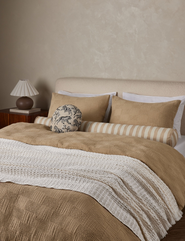 Vỏ Chăn Cotton Vân Nổi Kingsley