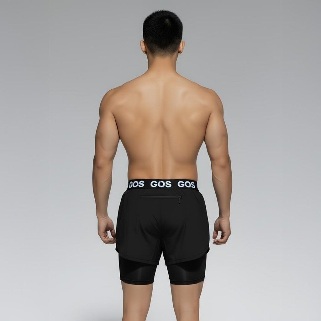 Quần thể thao 2 lớp GOS Pure S1 (Có lót)