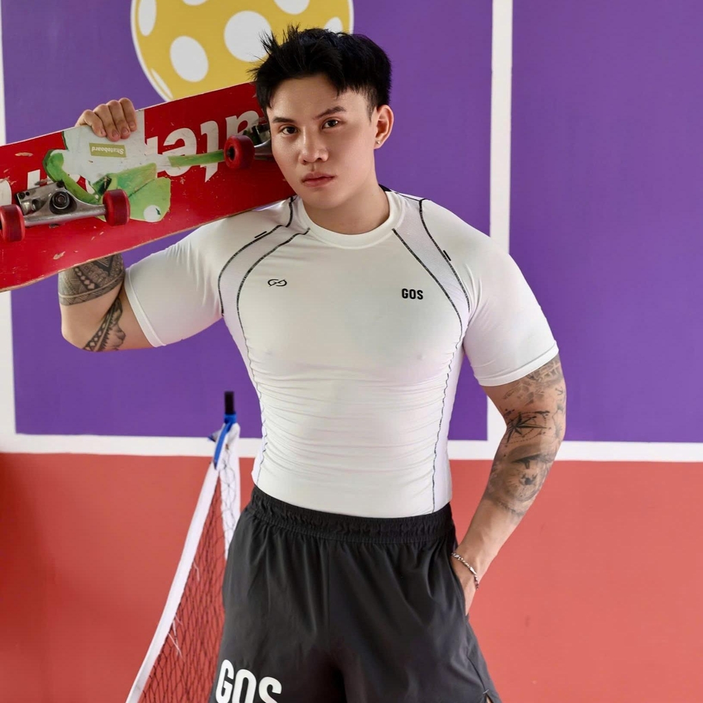 Áo thể thao nam GOS Zion S22 (SIÊU ÔM VÙNG EO)