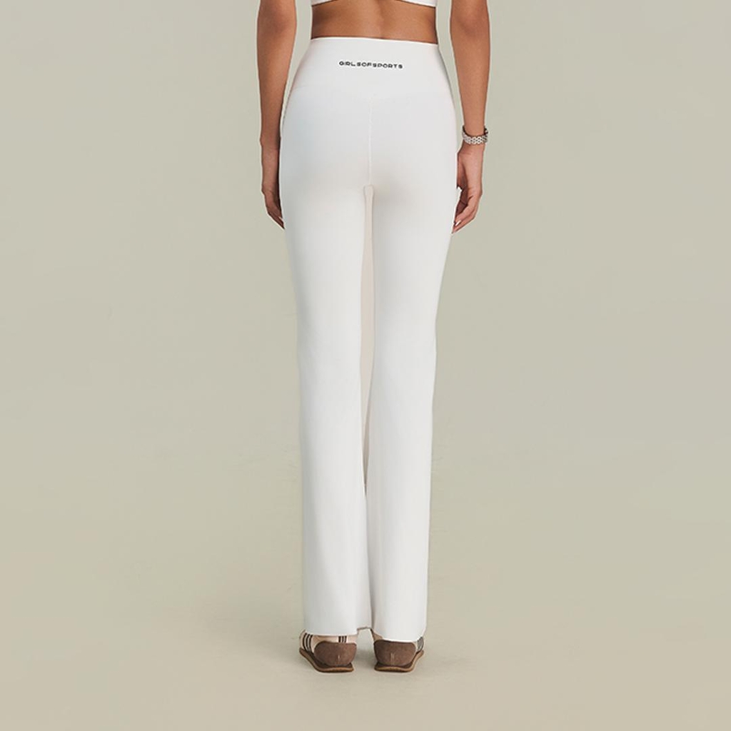 Quần dài legging ống loe GOS Flare legging thể thao lưng cao Girlsofsports