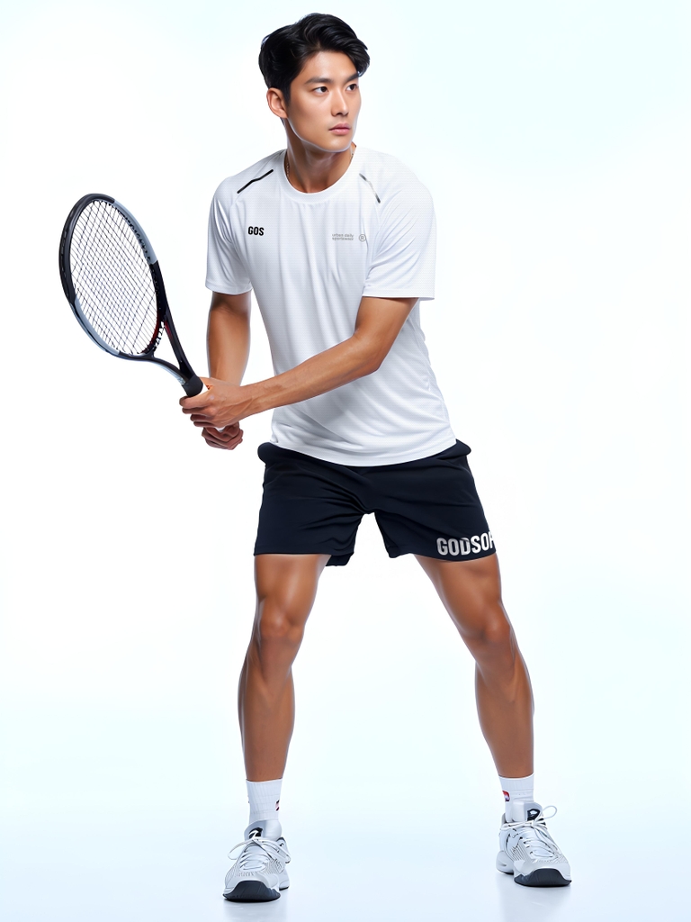 Áo thể thao pickleball /gym GOS Flexform S21 ( NGẮN TAY )