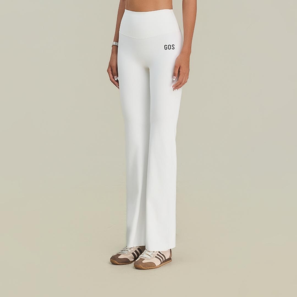 Quần dài legging ống loe GOS Flare legging thể thao lưng cao Girlsofsports