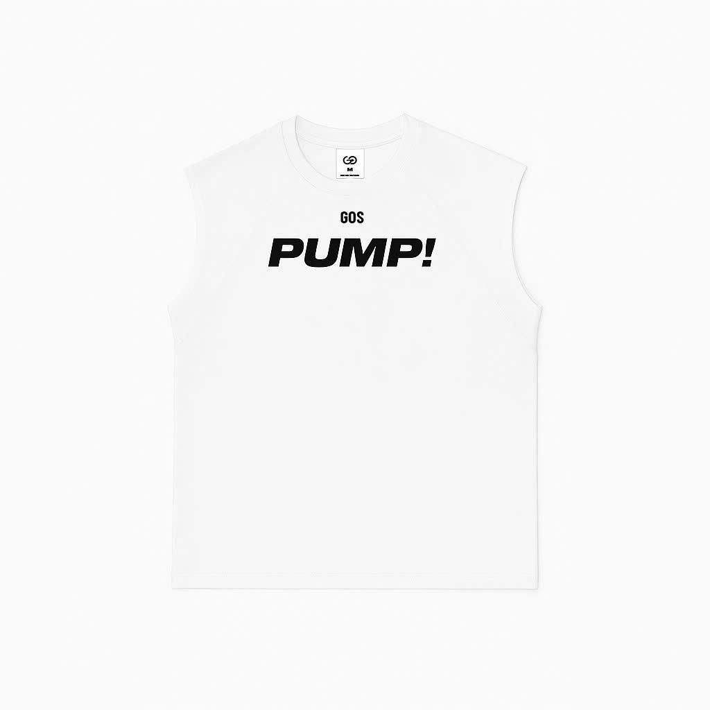 Áo thun thể thao ba lỗ GOS PUMP S21