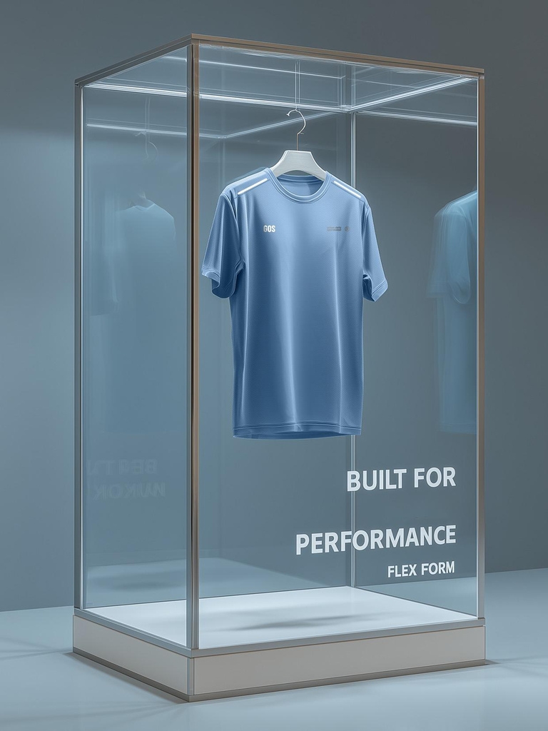 Áo thể thao pickleball /gym GOS Flexform S21 ( NGẮN TAY )