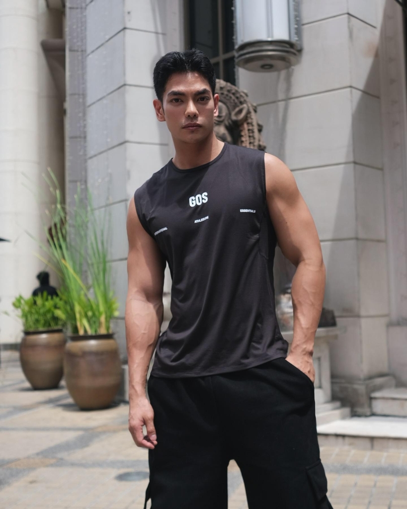 Áo ba lỗ thể thao GOS Layback S21