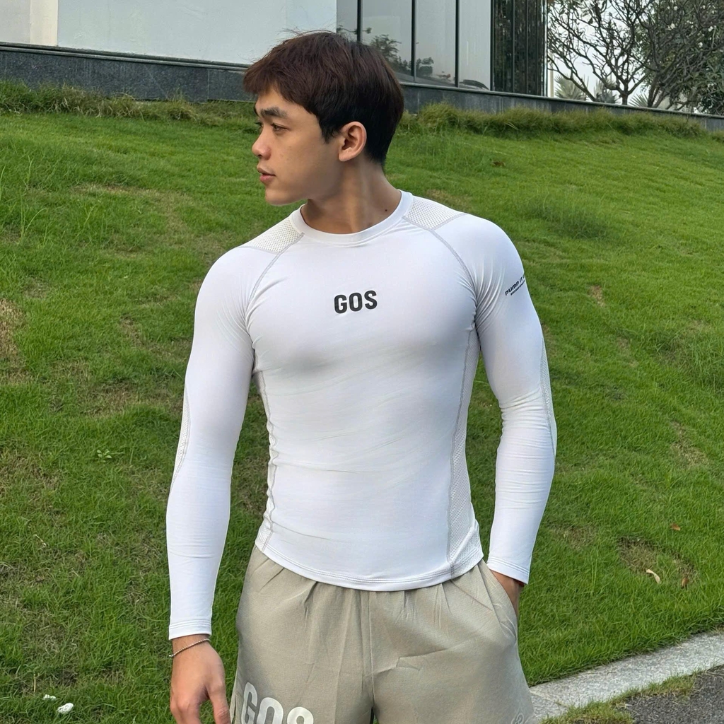 Áo tay dài thể thao GOS Nexus S19 (Form ôm)